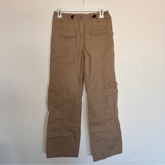 John Galt Light Brown Kim Cargo Pants - Picture 3 of 10